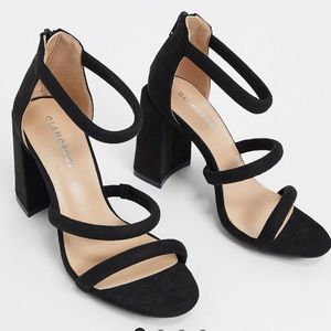 Glamorous block heel shoe...